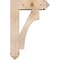 Ekena Millwork Westlake Arts and Crafts Smooth Bracket w/ Offset Brace, Douglas Fir, 7 1/2"W x 24"D x 36"H BKT0806X24X36WTL03SDF - alternate 3